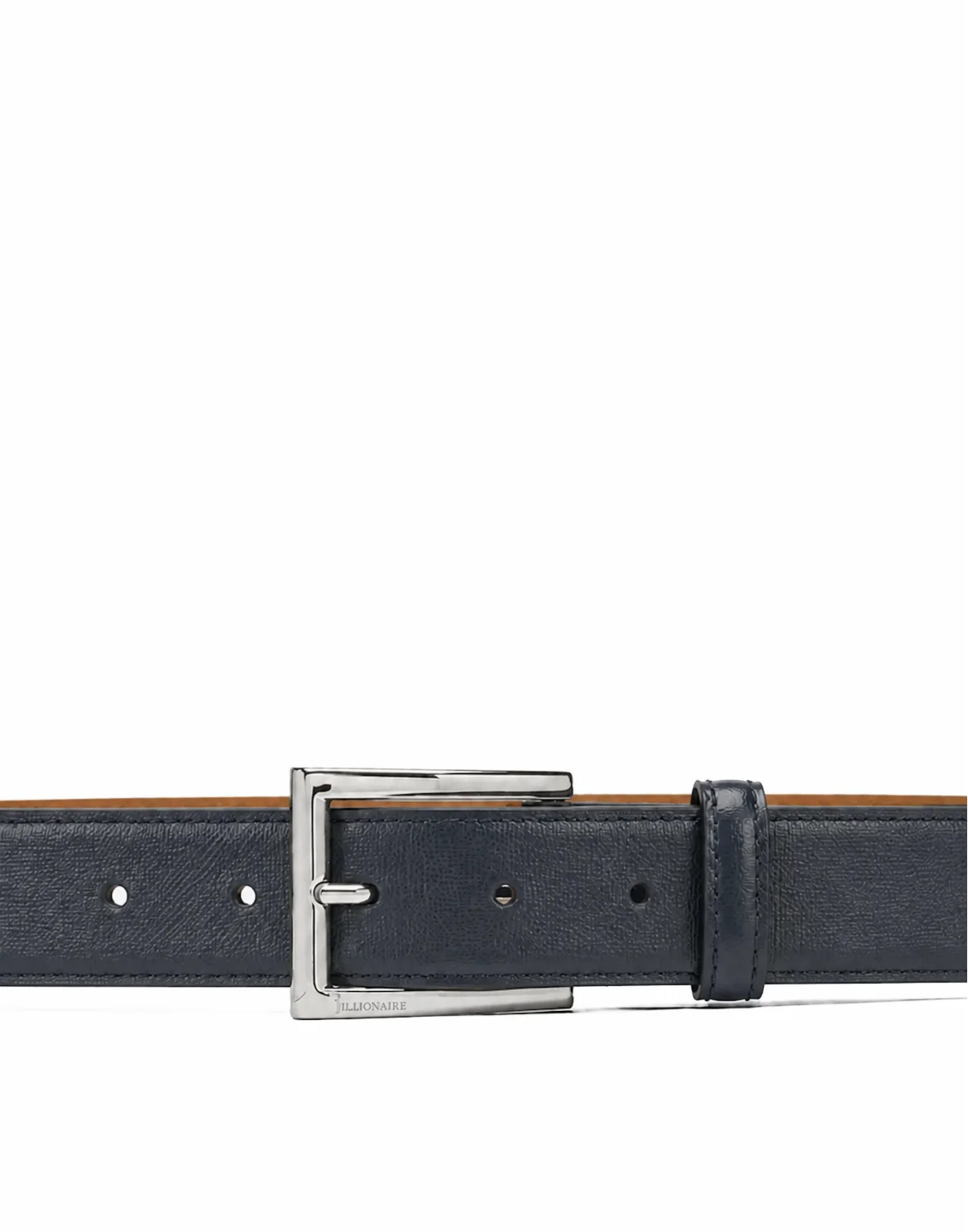 Saffiano Leather Belt, цвет: Синий