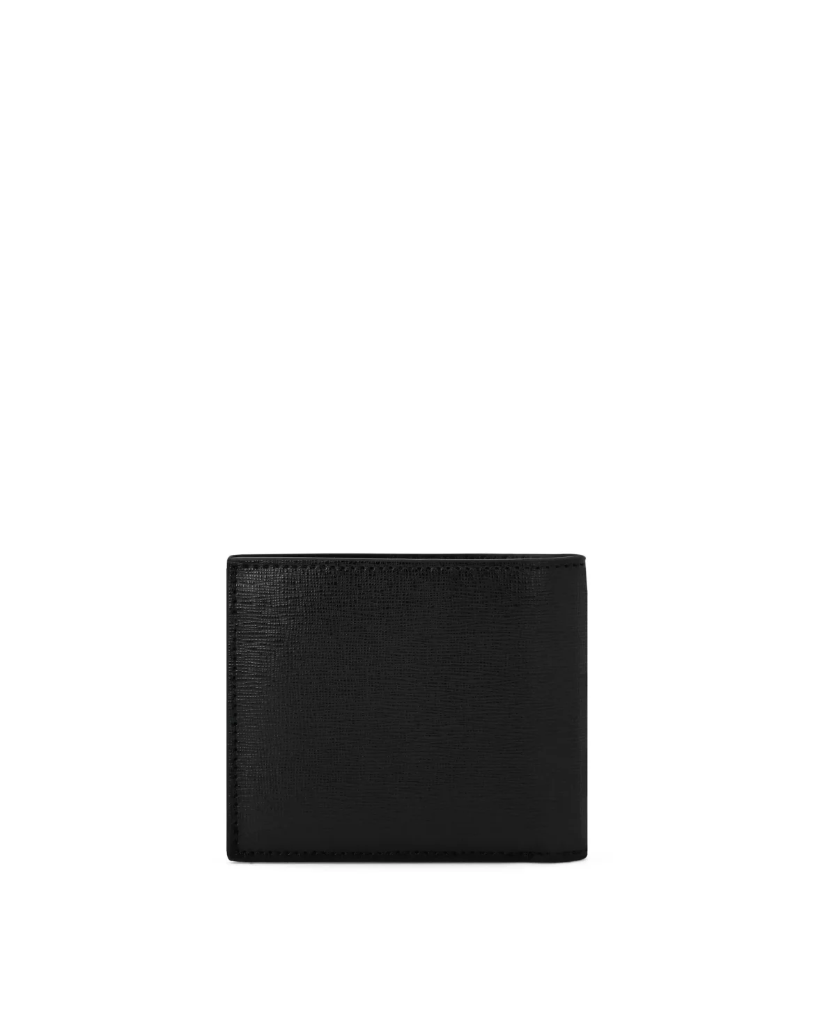 Saffiano Leather Wallet, цвет: Черный