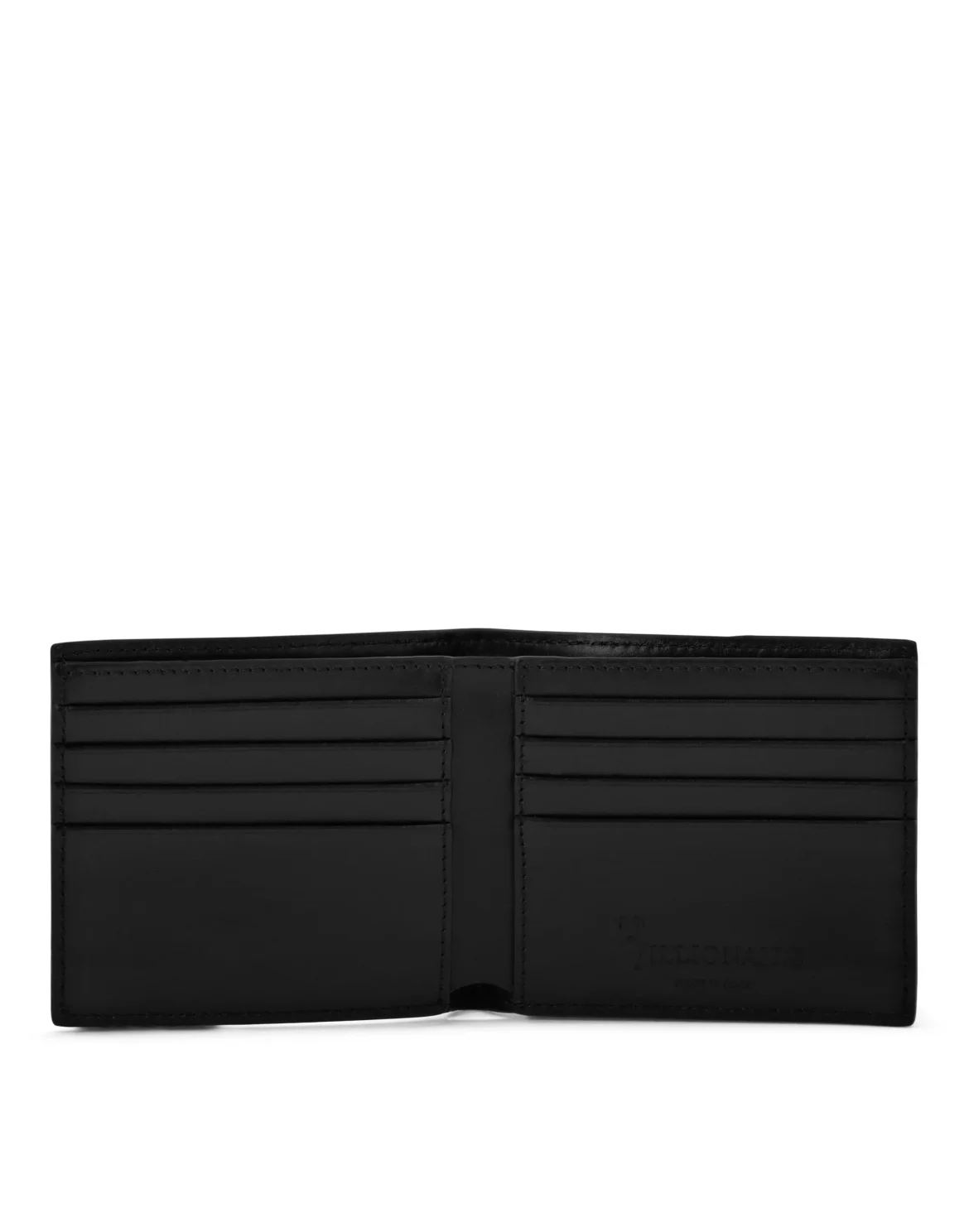 Saffiano Leather Wallet, цвет: Черный