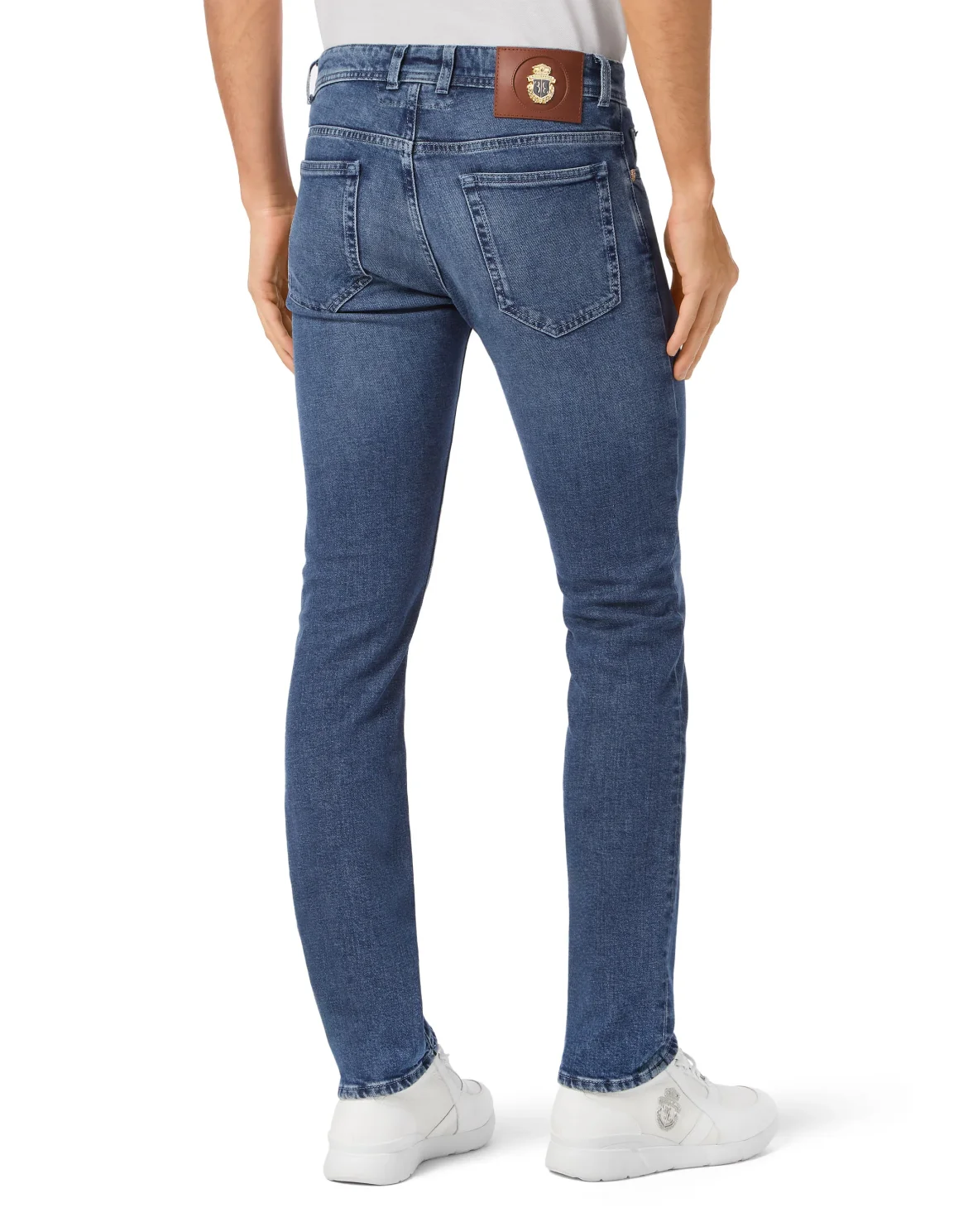 Super Straight Cut Trousers, цвет: Синий