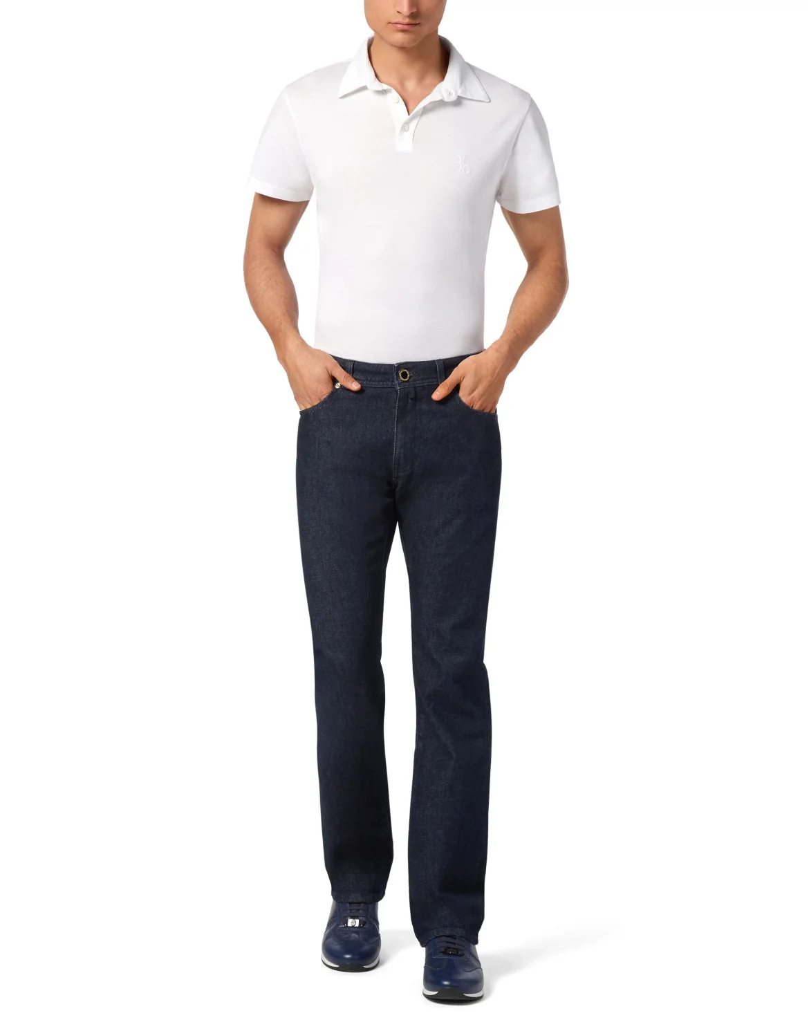 Regular Fit Trousers, цвет: Синий