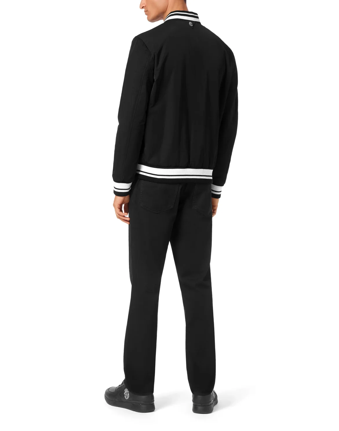Nylon Bomber, цвет: Черный