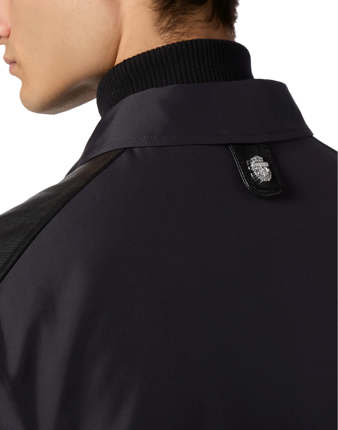 Bomber Shirt Collar, цвет: Синий