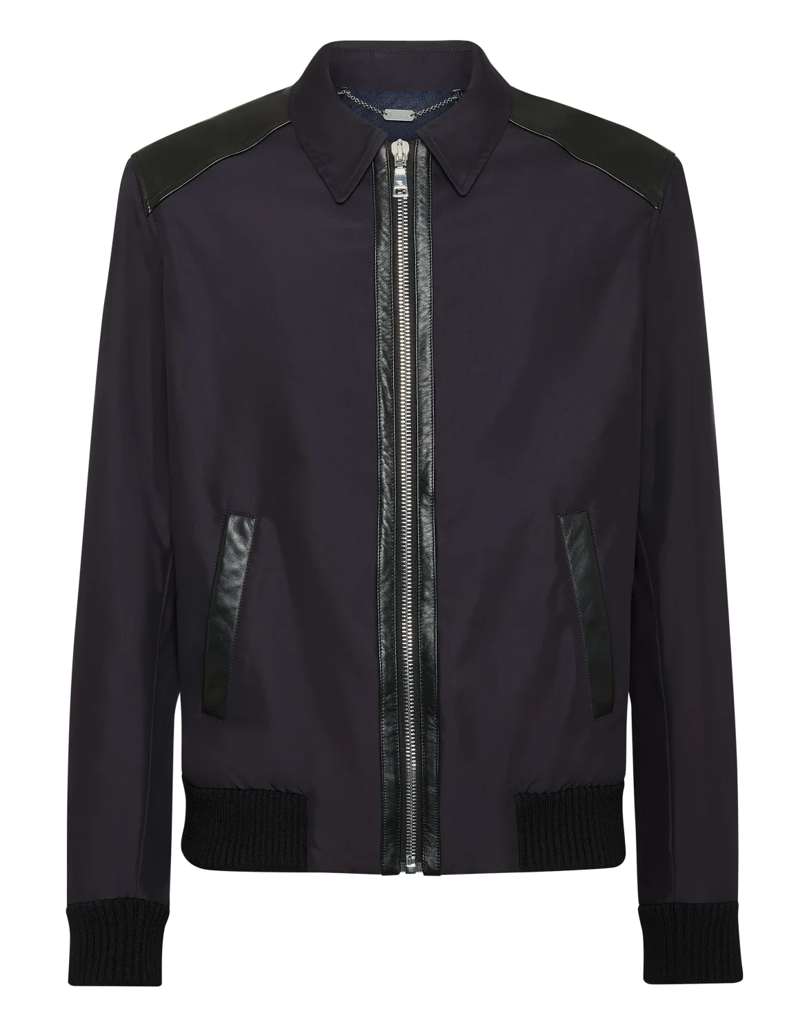 Bomber Shirt Collar, цвет: Синий
