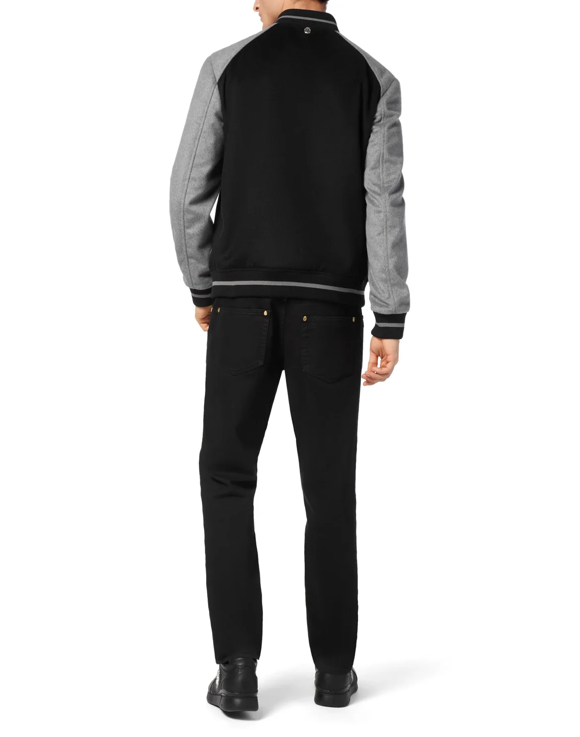 Wool Reglan Bomber, цвет: Черный