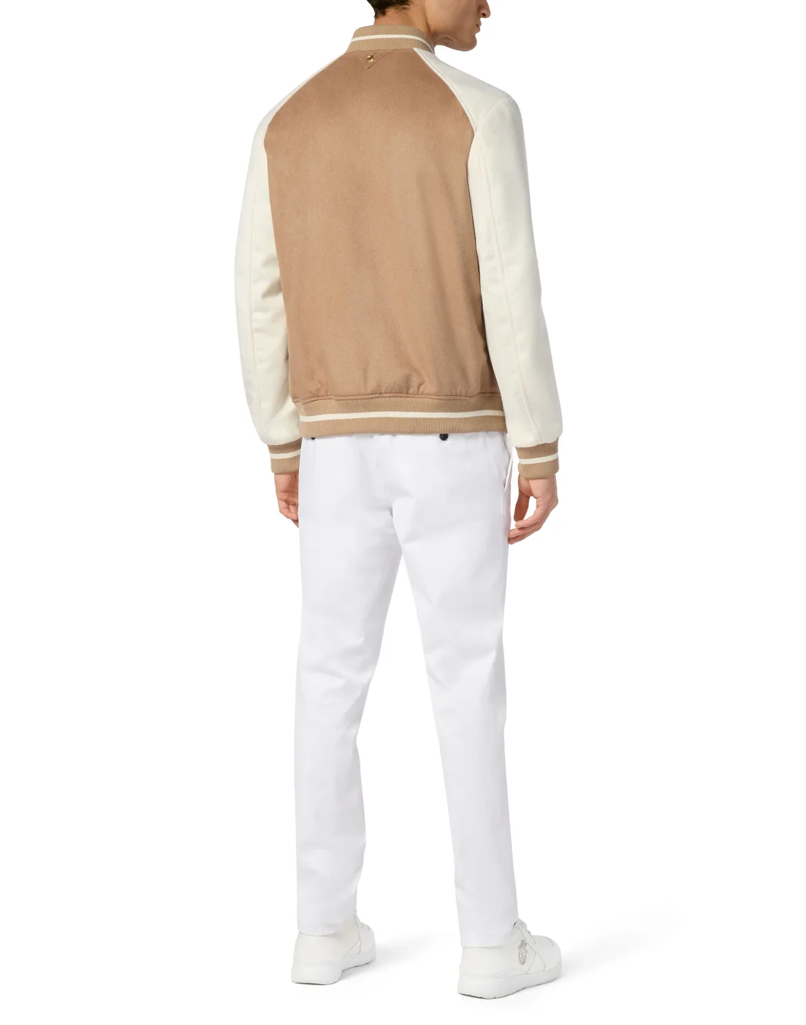 Wool Reglan Bomber, цвет: Бежевый