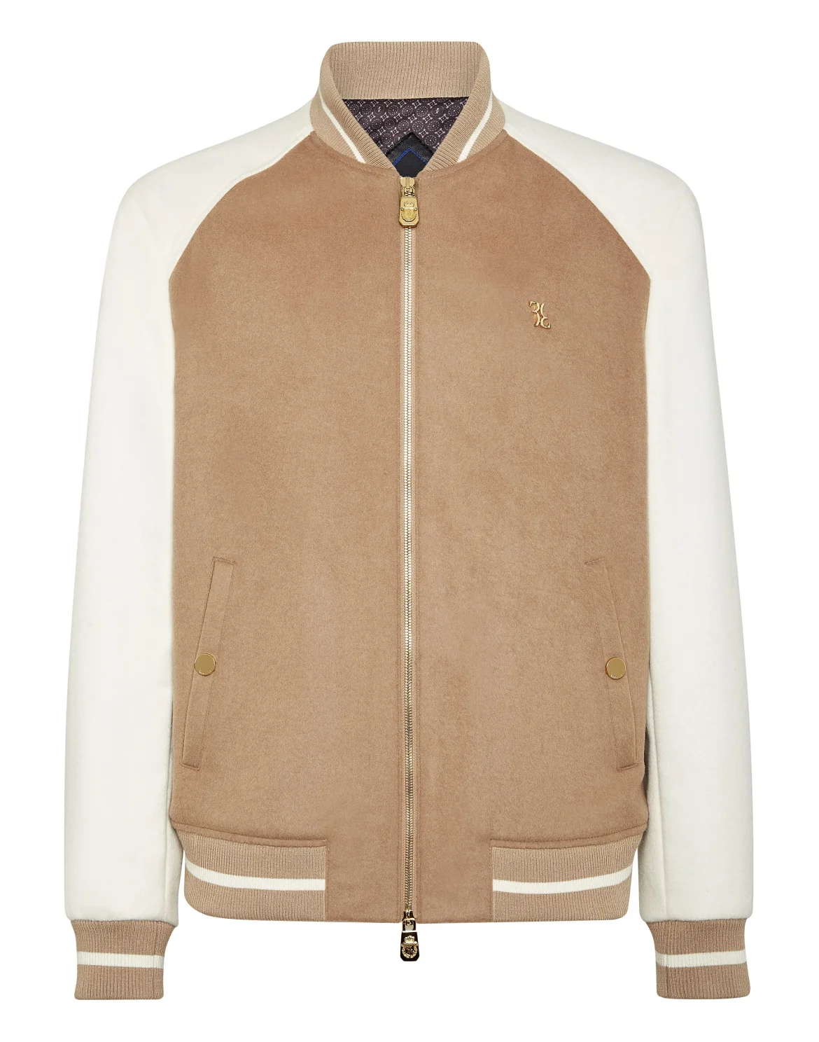 Wool Reglan Bomber, цвет: Бежевый