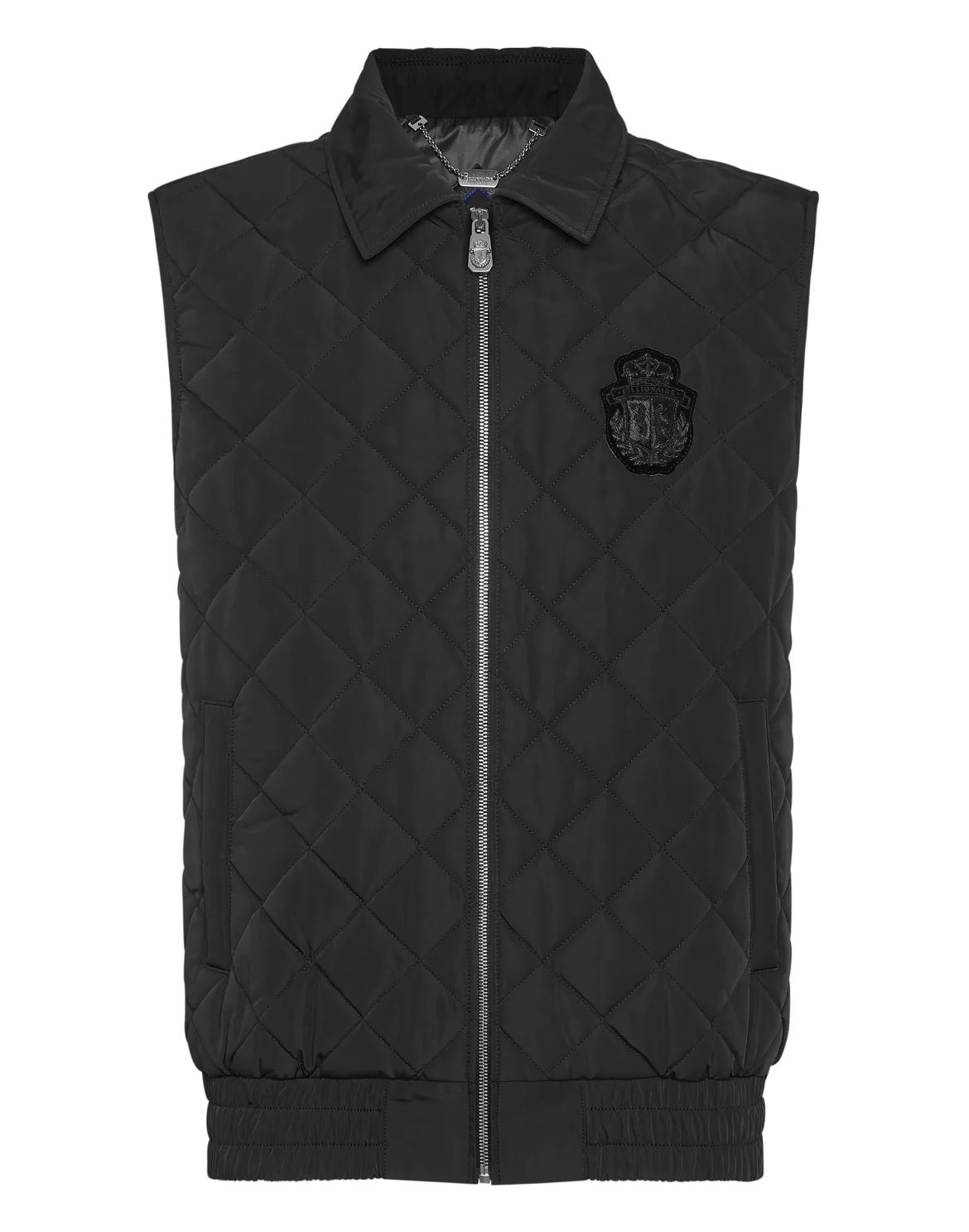 Nylon Quilted Vest, цвет: Черный