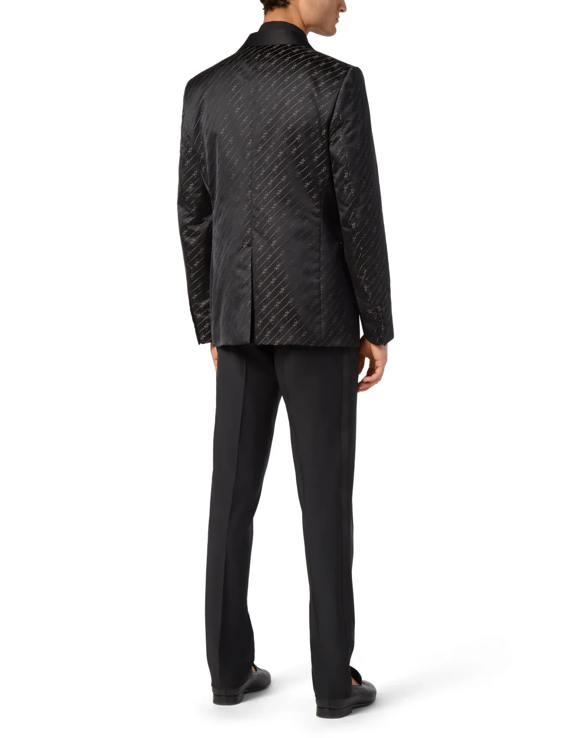 Jacquard/Silk Blazer, цвет: Черный