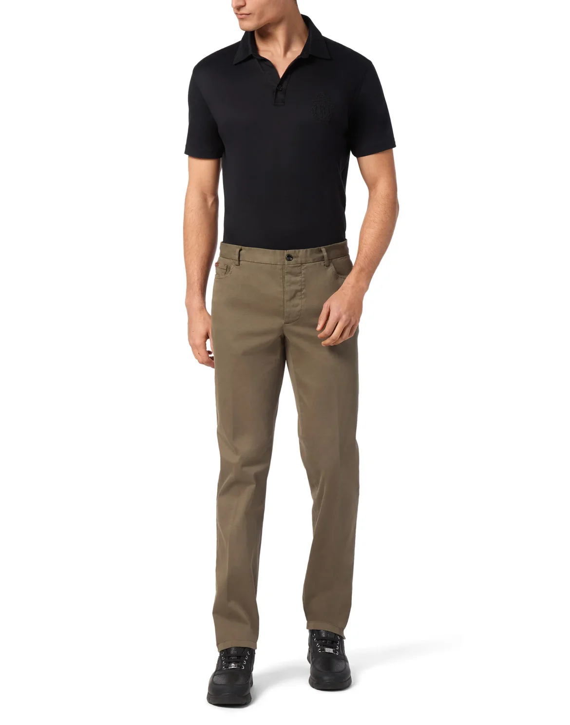 Chinos Trousers Regular Fit, цвет: Камуфляж