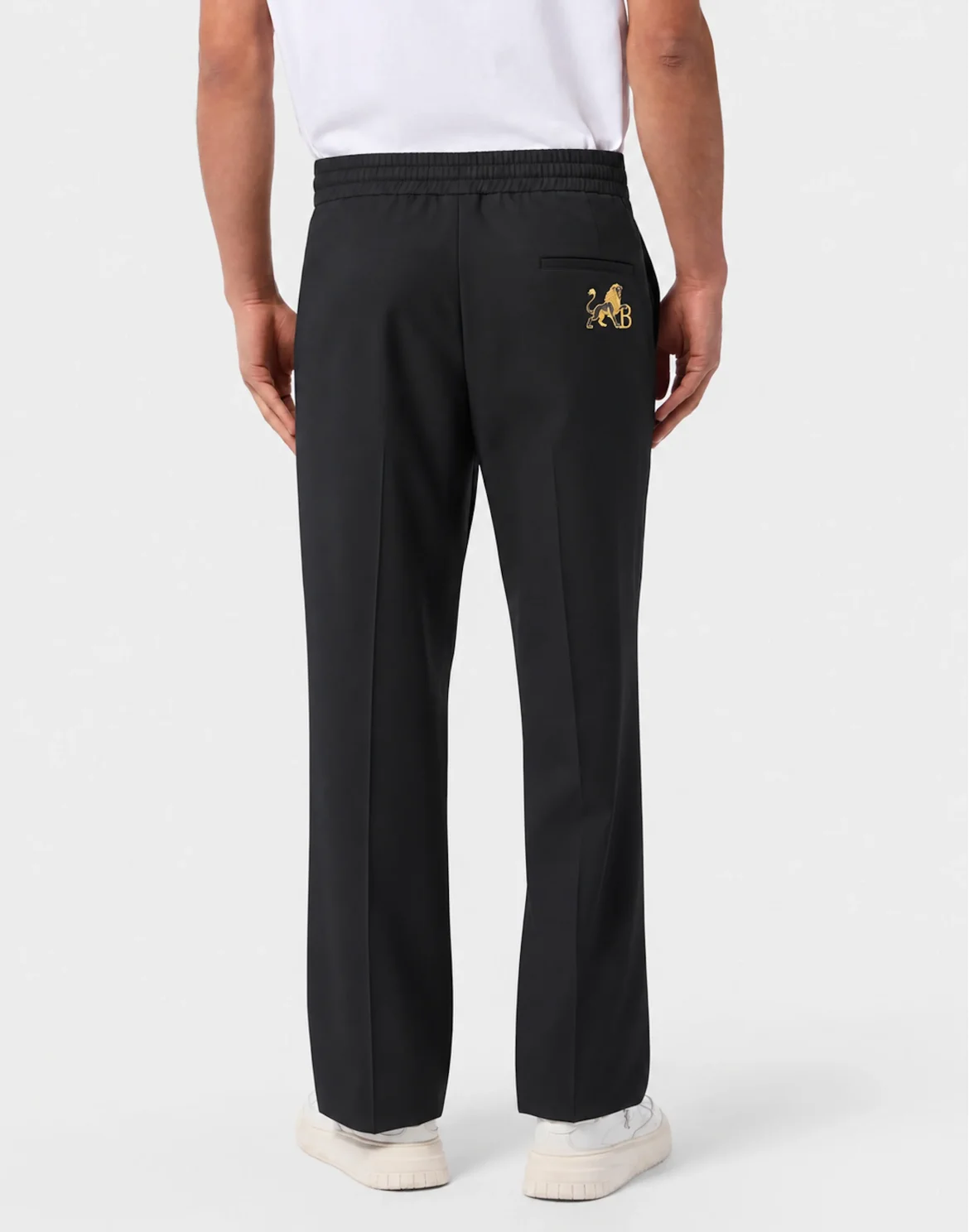 Textured Tracksuit Trousers BB Lion, цвет: Черный