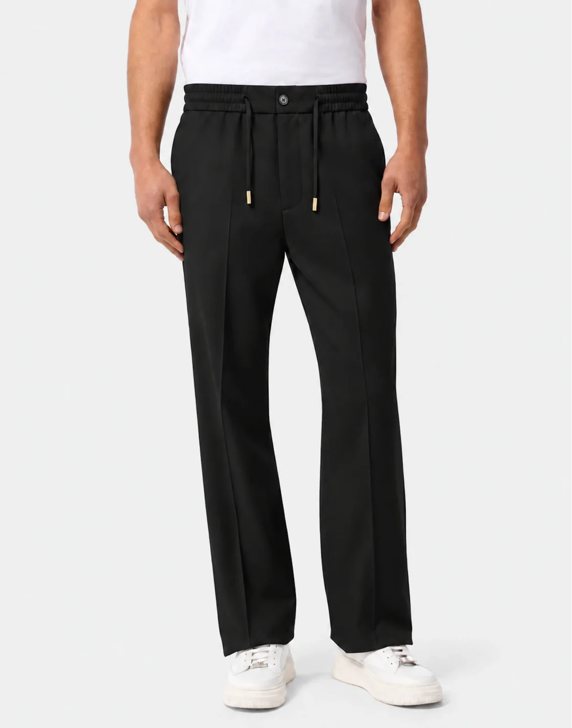 Textured Tracksuit Trousers BB Lion, цвет: Черный