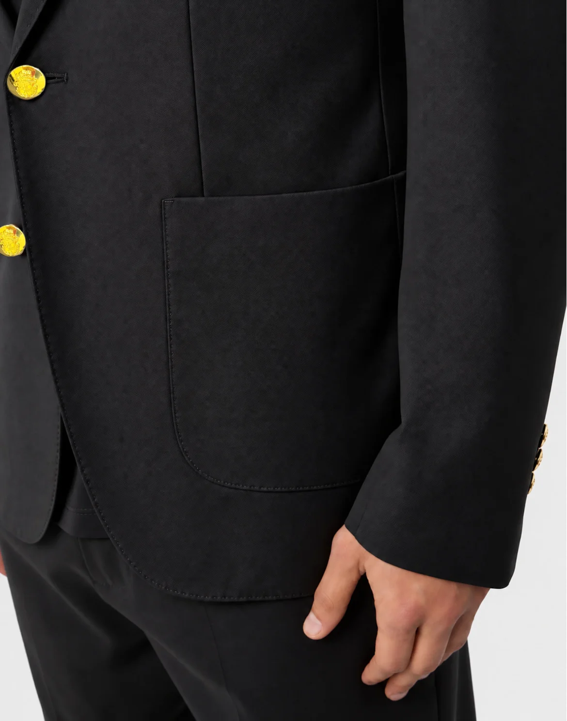 Blazer BB Crest, цвет: Черный