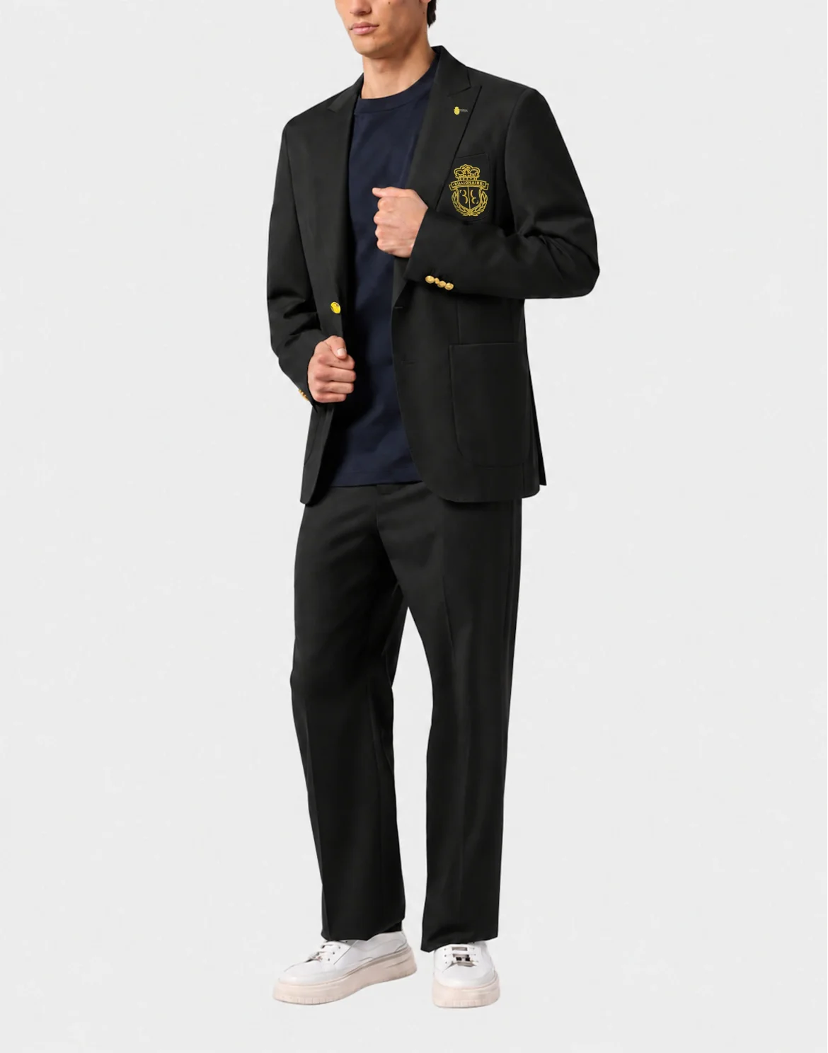 Blazer BB Crest, цвет: Черный
