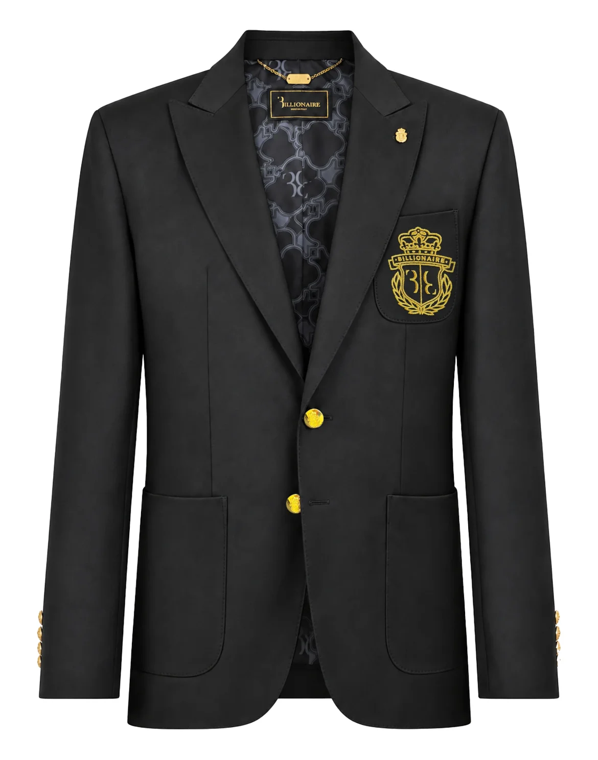 Blazer BB Crest, цвет: Черный