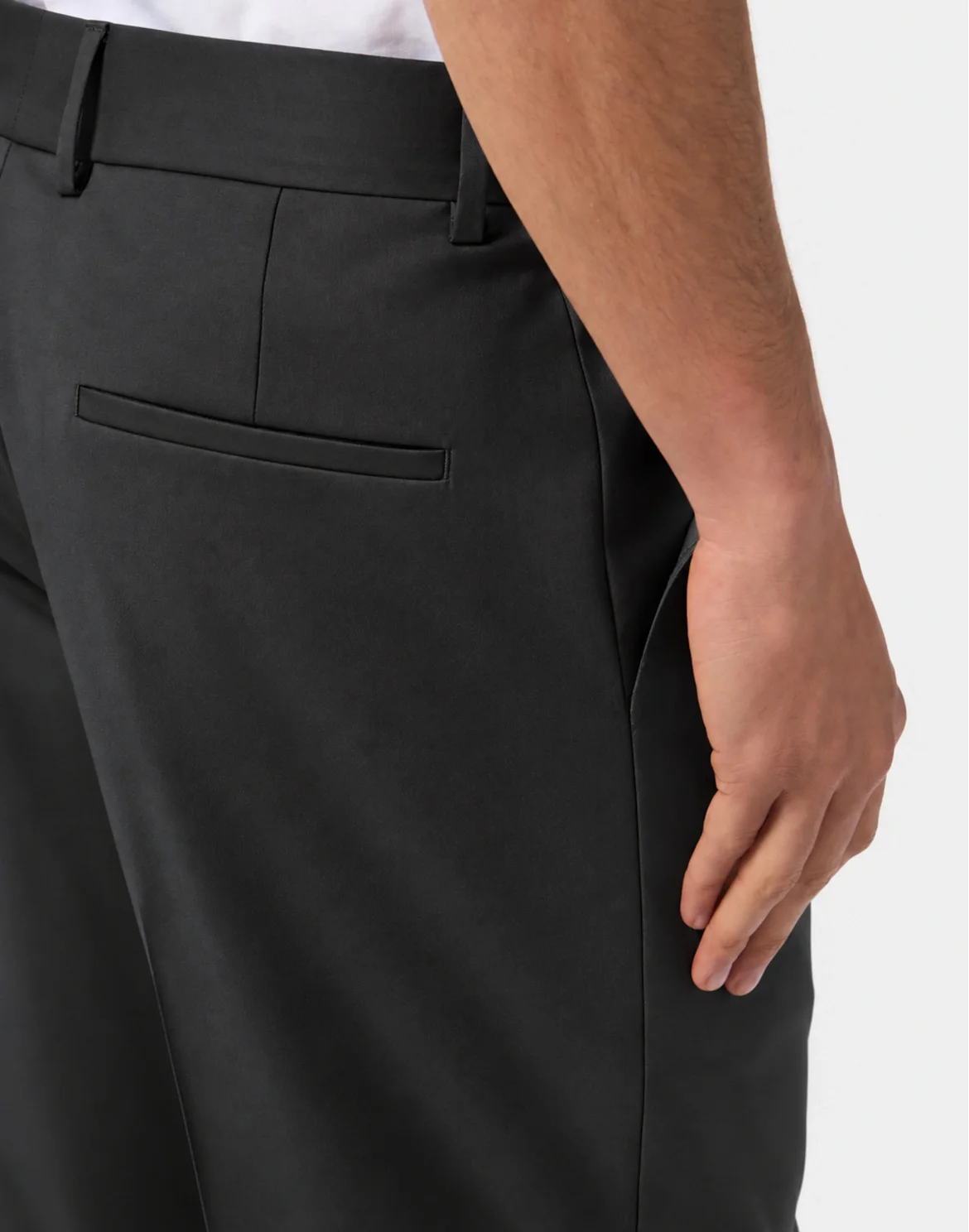 Loose Fit Trousers, цвет: Черный