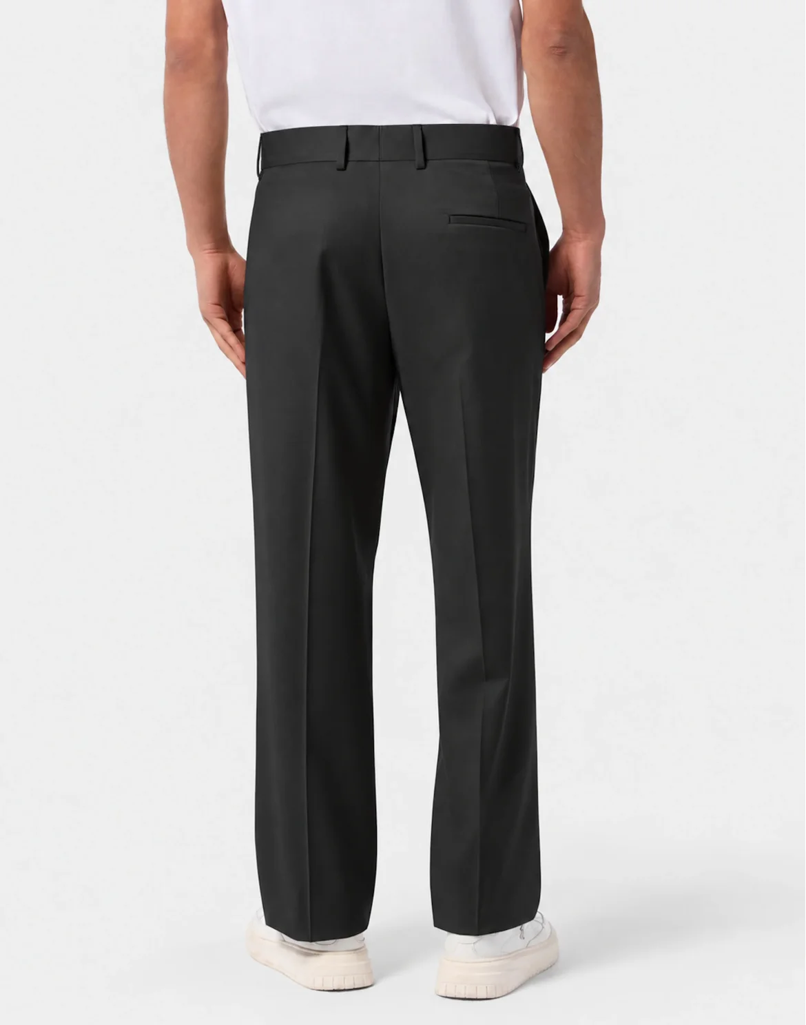 Loose Fit Trousers, цвет: Черный