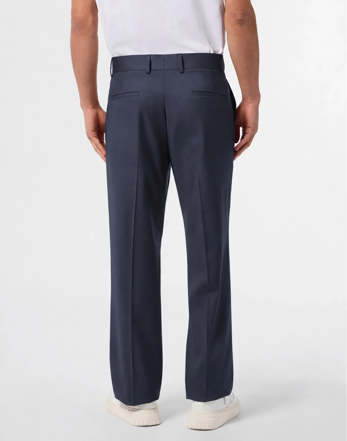 Loose Fit Trousers, цвет: Синий