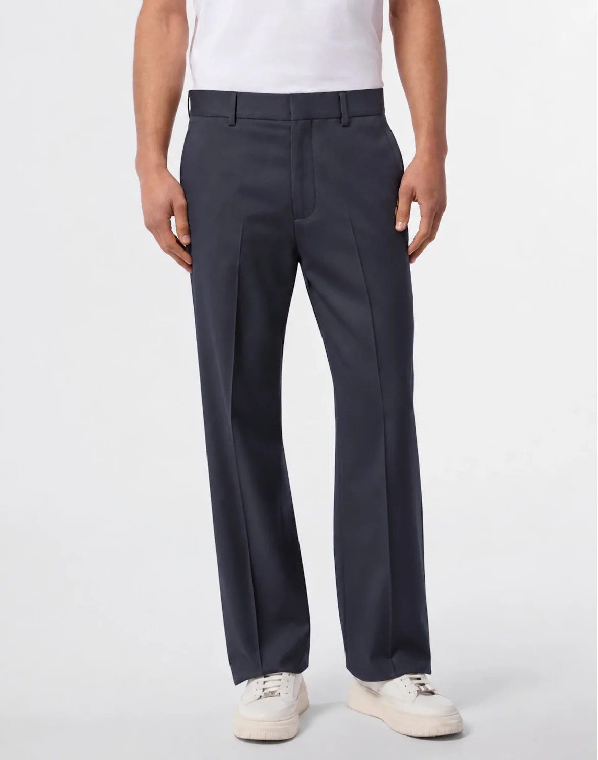 Loose Fit Trousers, цвет: Синий