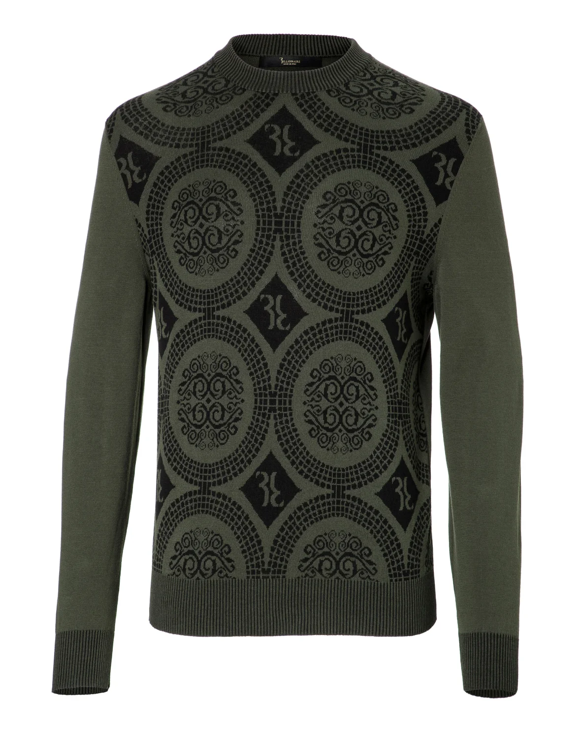 Pullover Round Neck LS "Borrome", цвет: Камуфляж