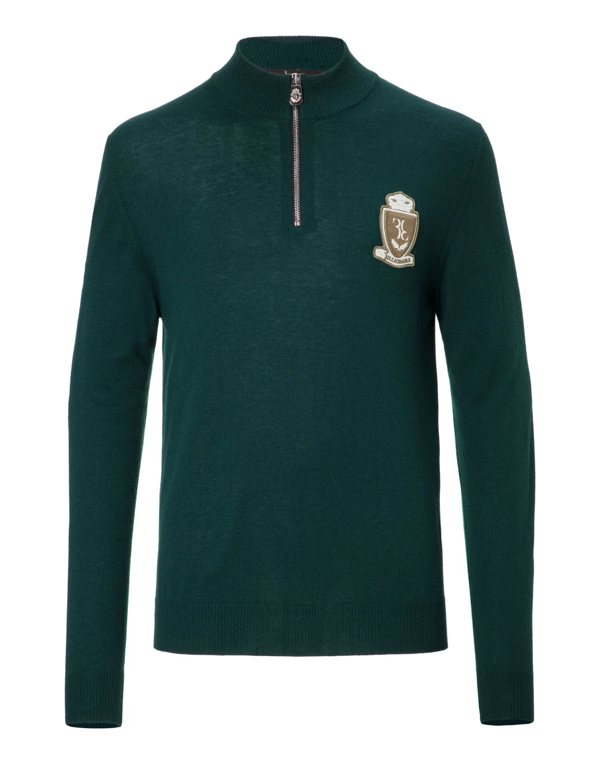 Pullover zip mock "Fabrice", цвет: Камуфляж