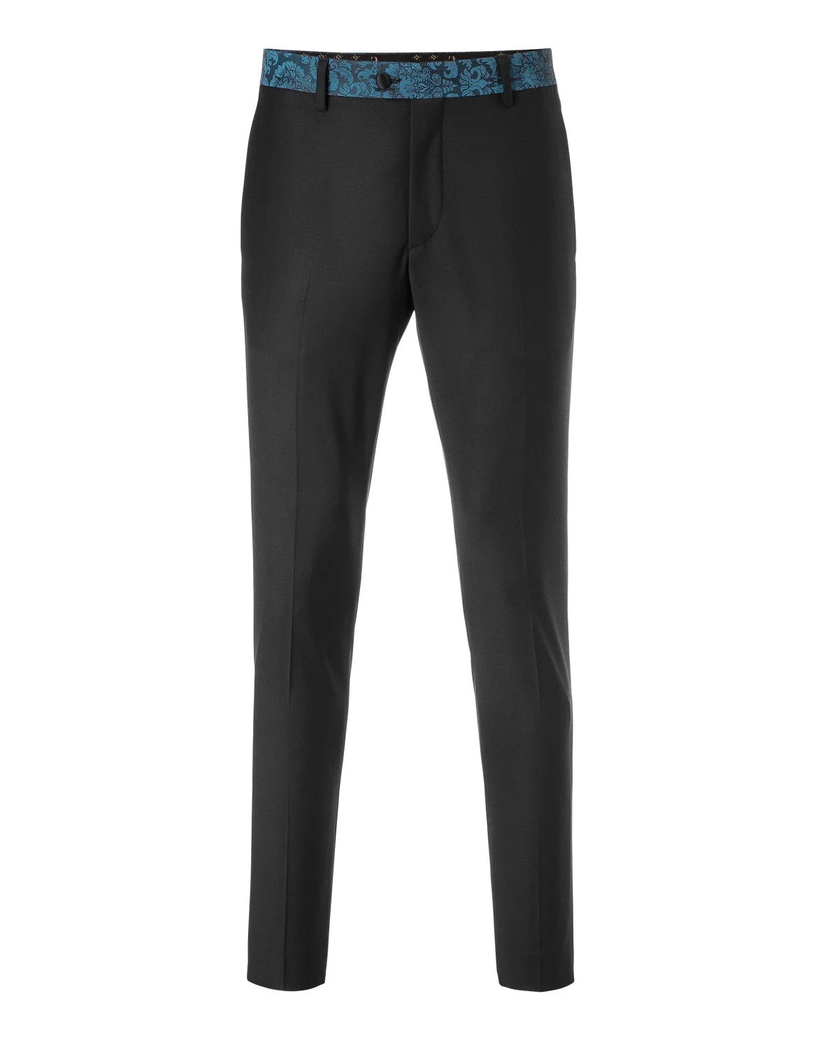 Long Trousers super slim  "Cesar", цвет: Черный