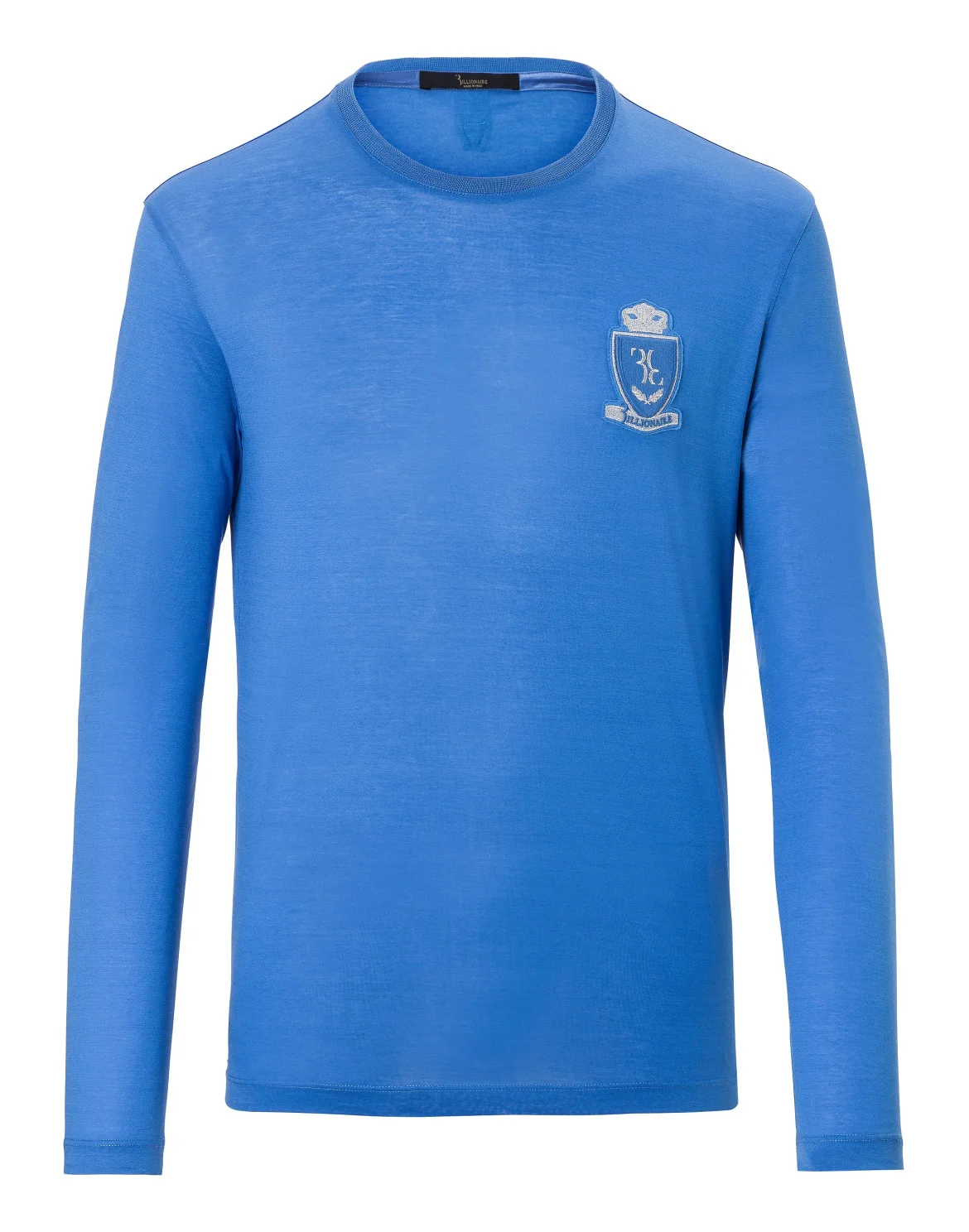 T-shirt Round Neck LS "Carl", цвет: Сиреневый