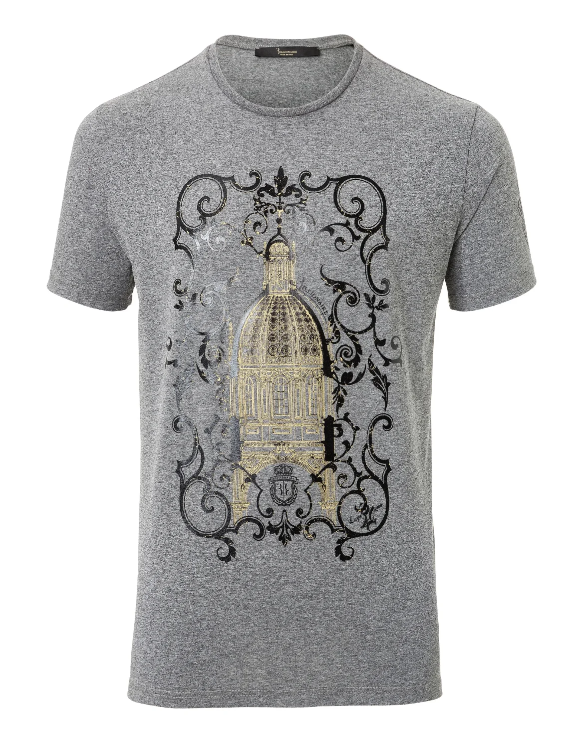 T-shirt Round Neck SS "Carson", цвет: Серый