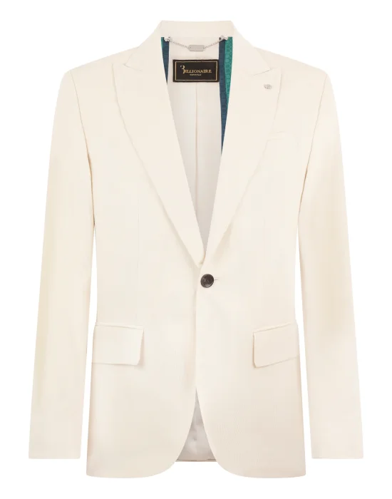 Corduroy Single Breasted Blazer