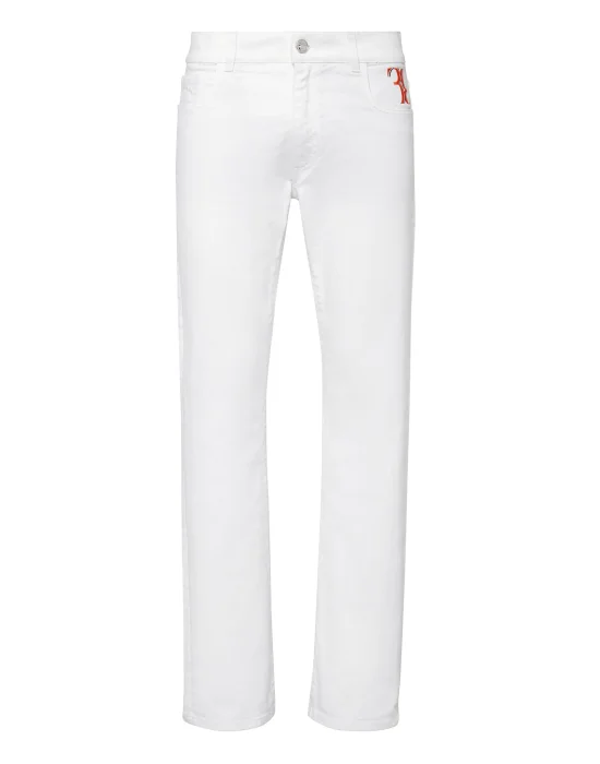 Denim Trousers Regular fit Lion
