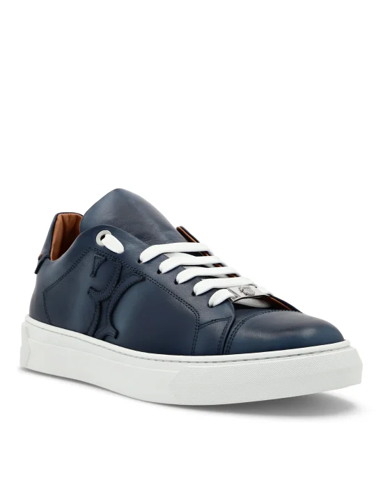 Leather Lo-Top Sneakers
