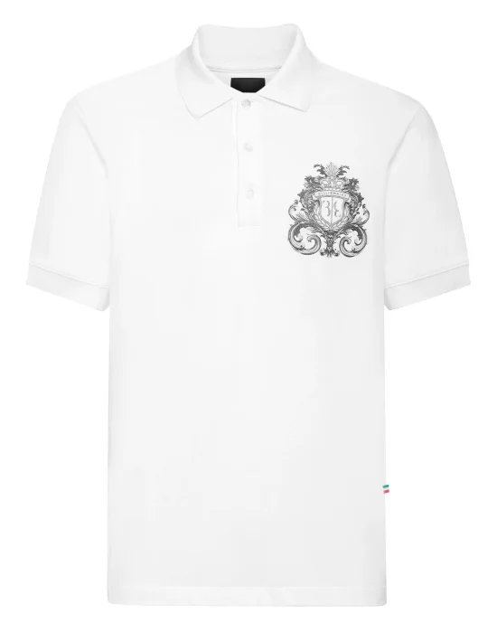 Polo Shirt SS Crest Baroque