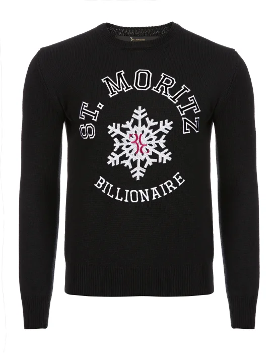 Pullover Round Neck LS Winter Club