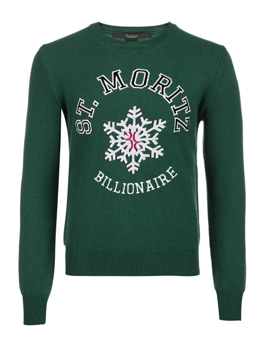 Pullover Round Neck LS Winter Club