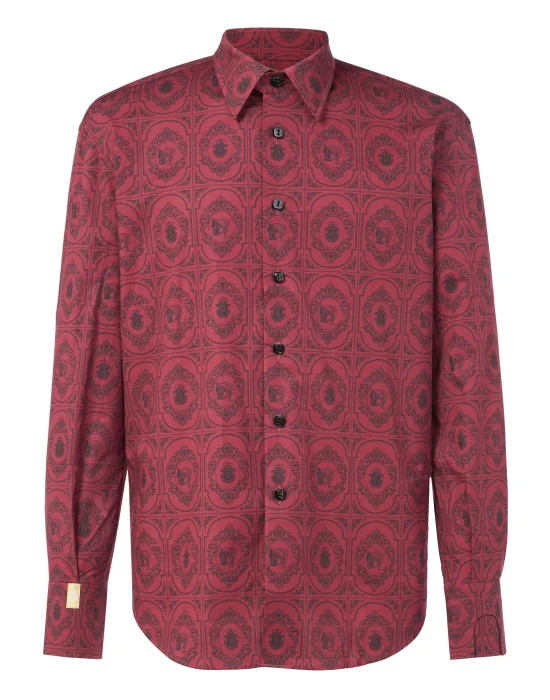 Shirt Gold Cut LS/Milano Horses