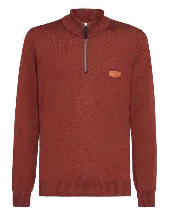 Pullover zip mock Istitutional