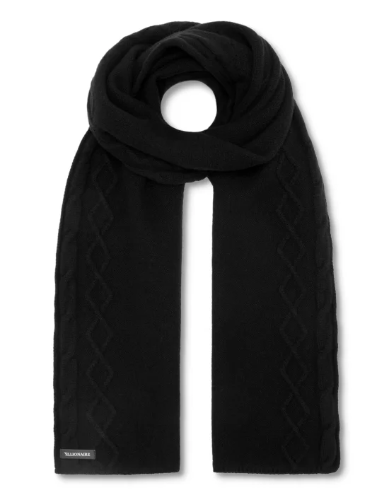 Cashmere Long Scarf Braid