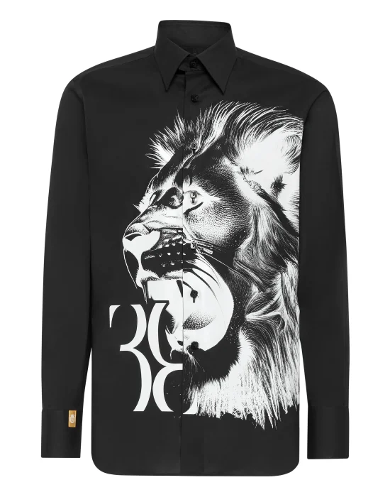 Shirt Silver Cut LS Slim Fit