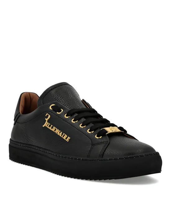 Leather Lo-Top Sneakers