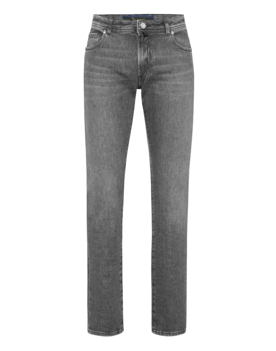 Super Straight Cut Denim Trousers