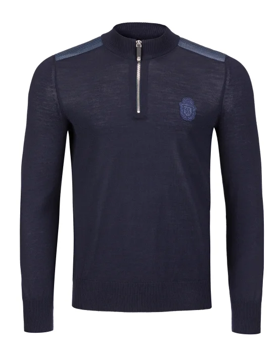 Pullover zip mock "Florian"