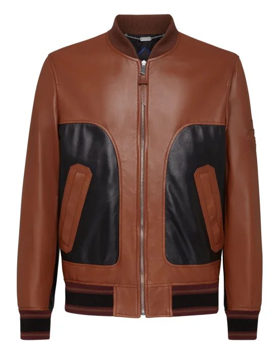 Leather Bomber Crest