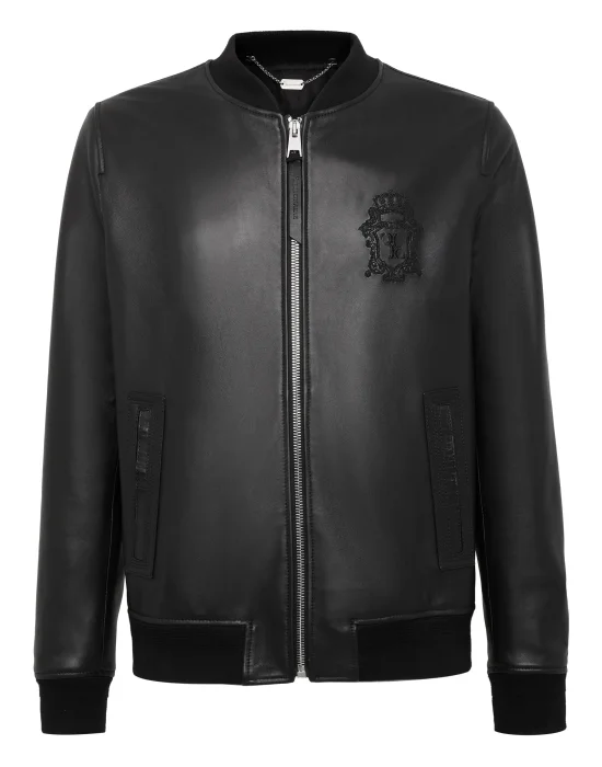 Leather Bomber