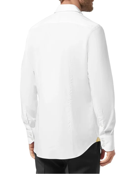 Shirt Silver Cut LS Iconic