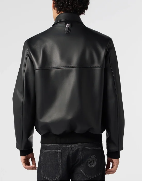 Bomber Coster Jacket Croco Inserts