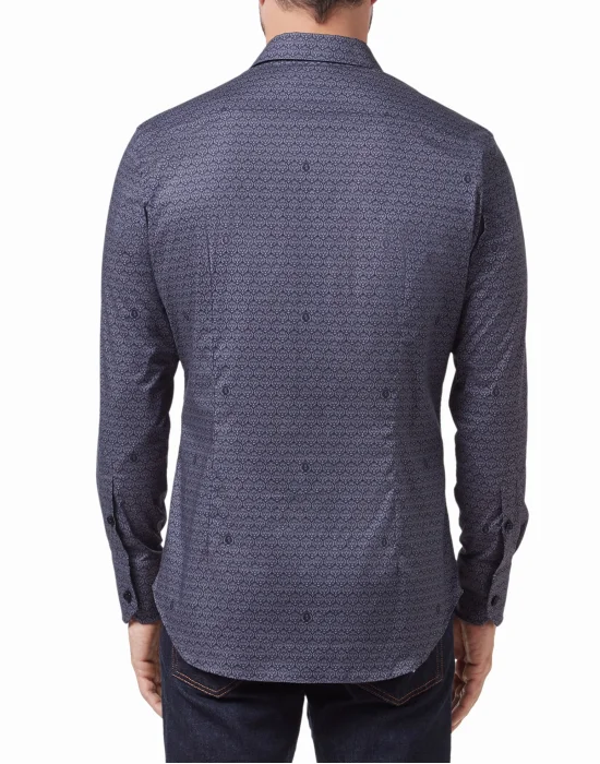 Shirt Silver Cut LS/Milano Lion