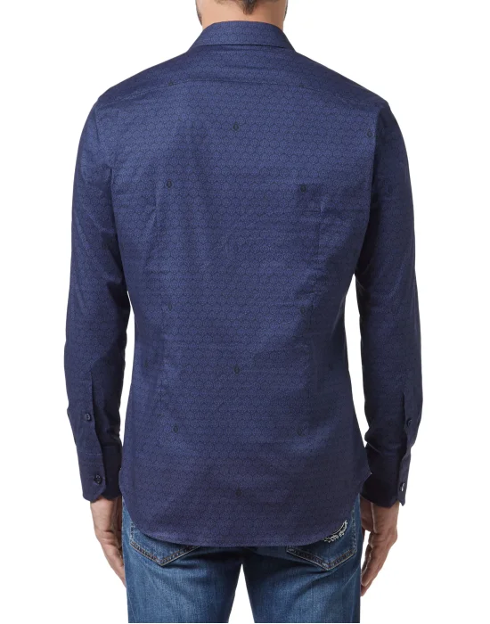 Shirt Gold Cut LS/Milano Lion