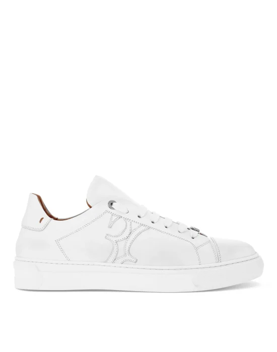 Leather Lo-Top Sneakers