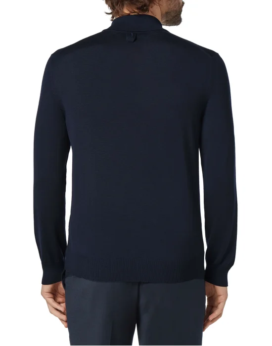 Pullover Polo-Neck LS Crest