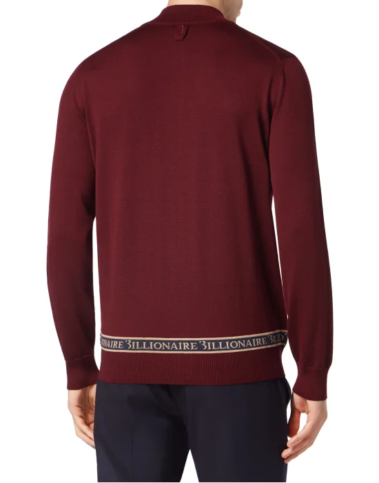 Wool and Silk Pullover full zip